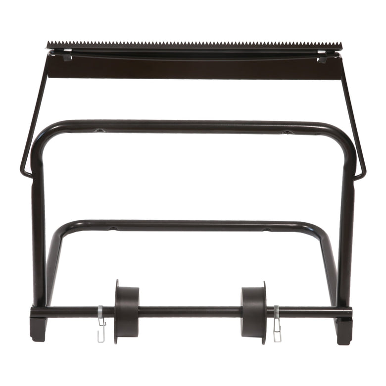 STIER cleaning paper roll wall holder LxH 440x300mm with robust tear-off rail