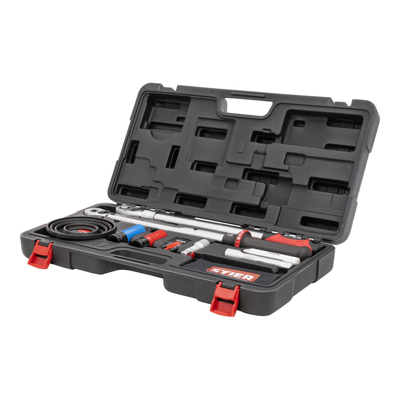 STIER wheel assembly set 1/2'' tire change set 11 pieces with torque wrench