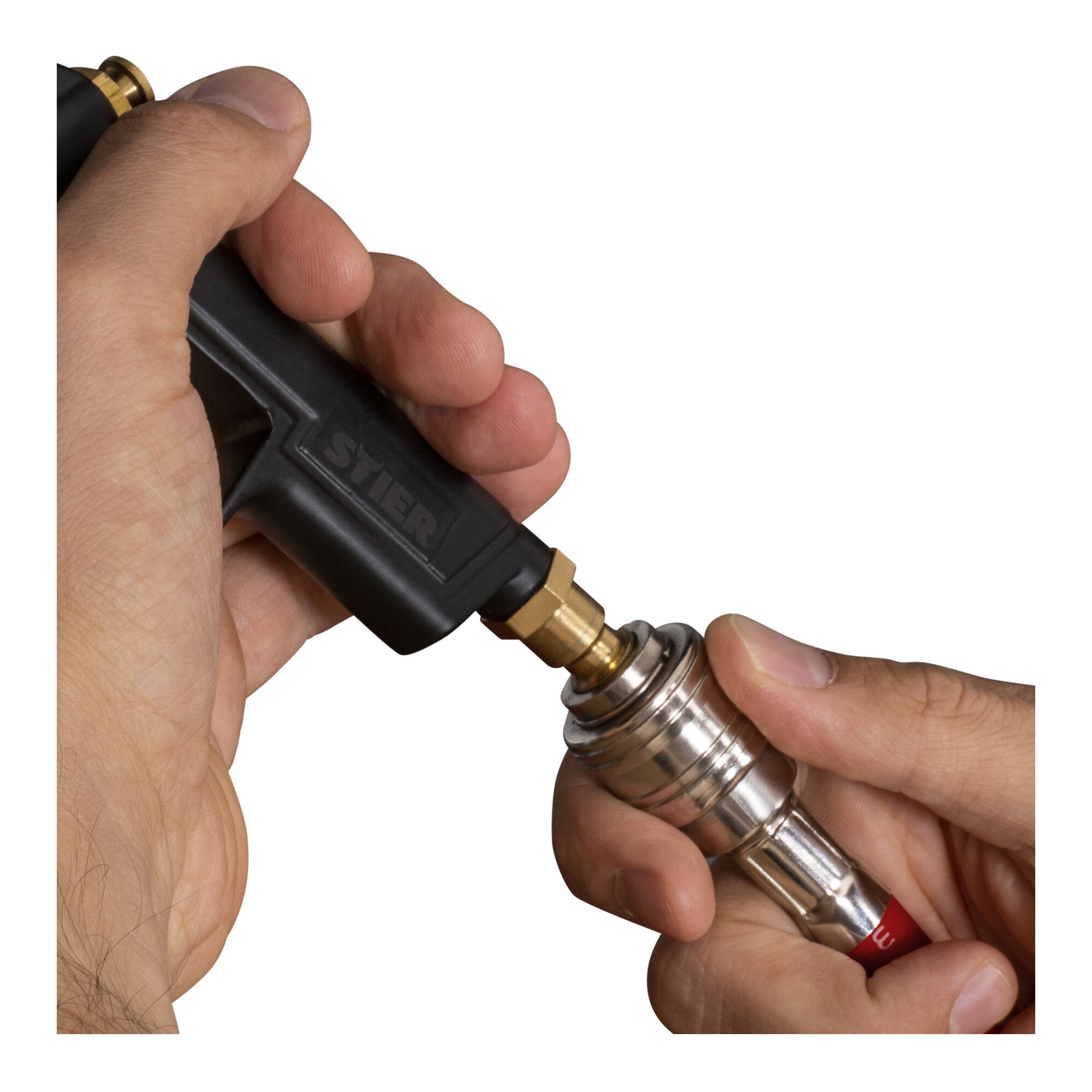 STIER tire pressure gauge SRF measuring range 0 to 15 bar pneumatic tire gauge