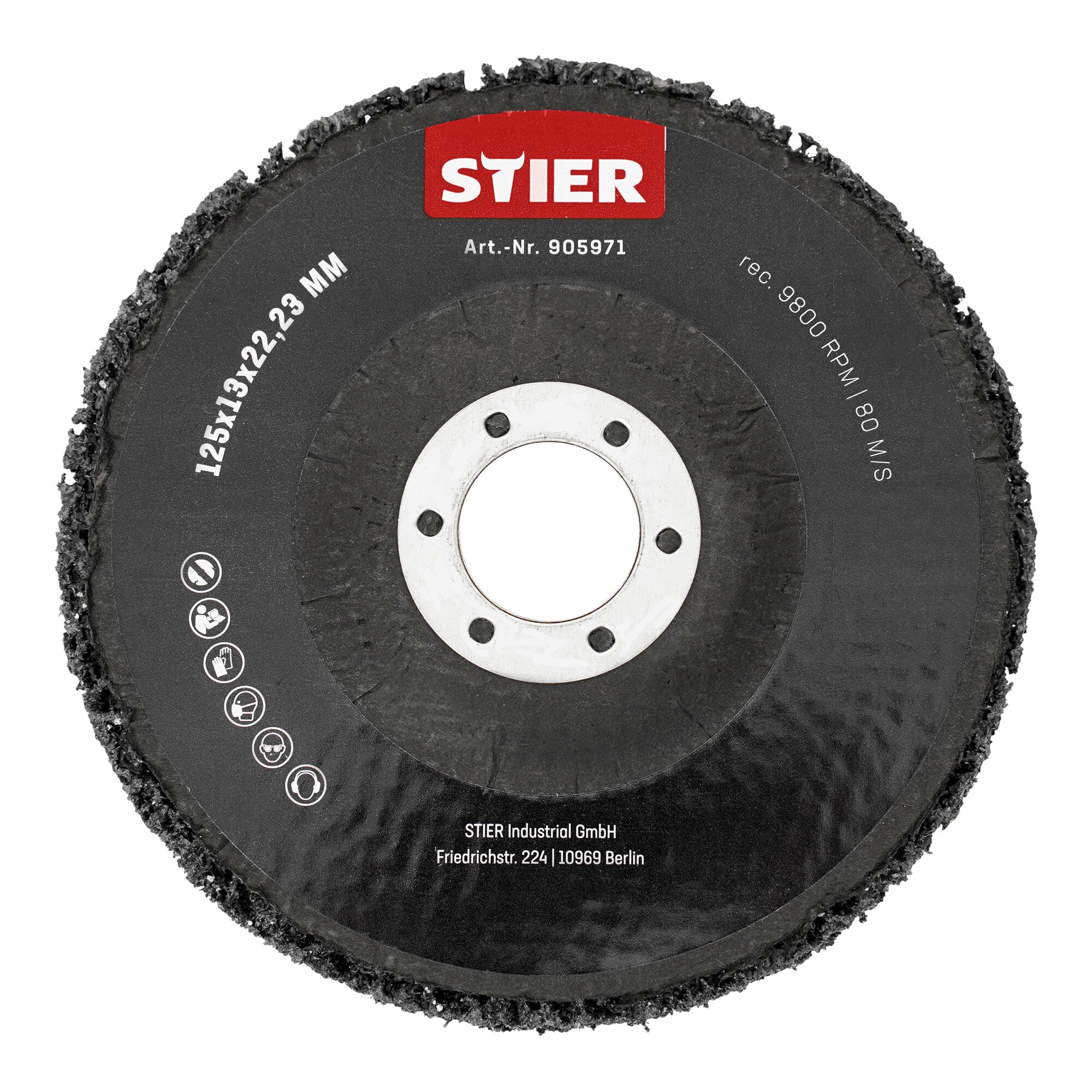 STIER Reinigungsvlies 125 x 13 x 22,23 mm 10 Stk