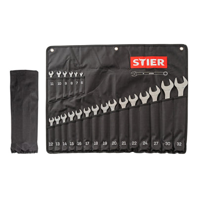 STIER combination wrench set SW 6 - 32 mm 21-piece made of high-quality