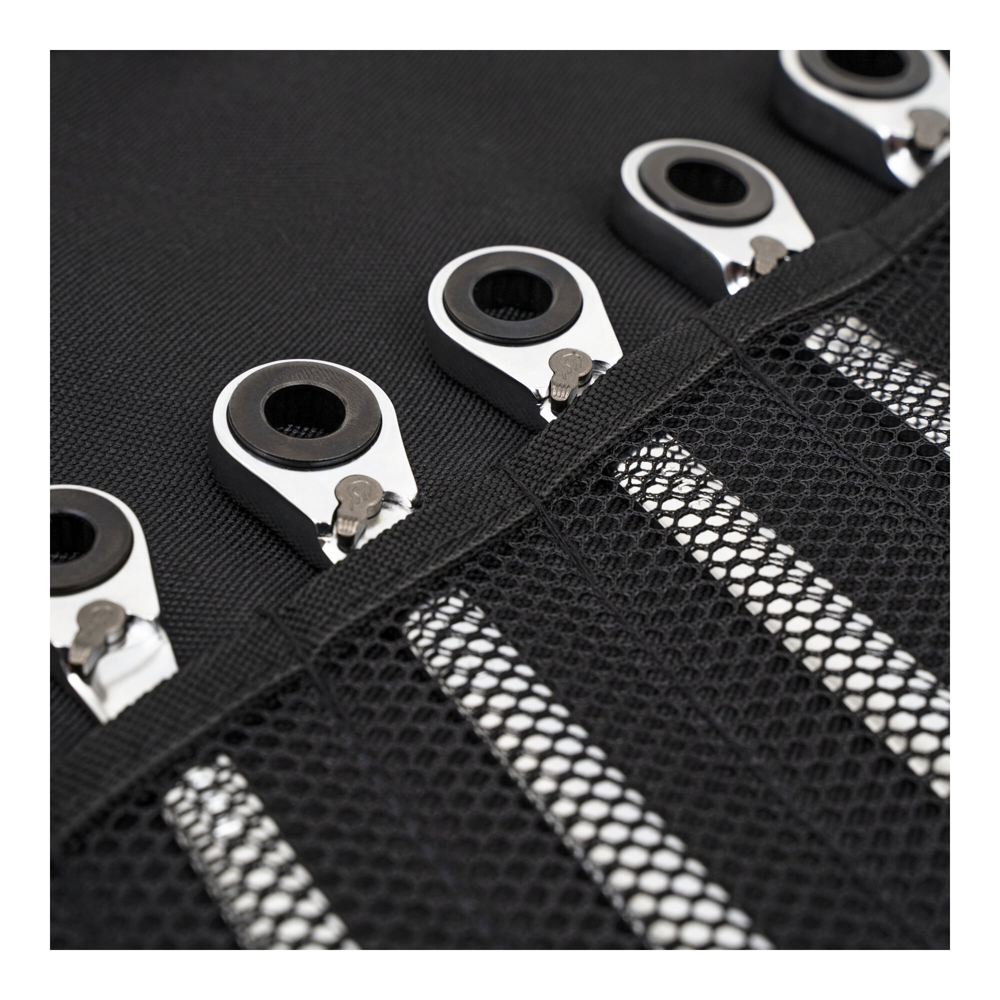 STIER Ringstop combination ratchet wrench set, 7 pieces, sizes 8 | 10 | 12 | 13 | 15