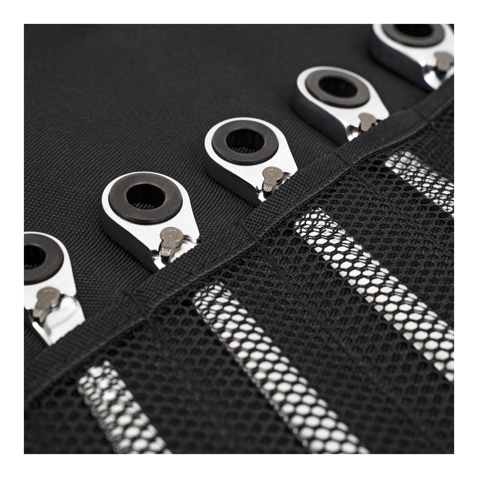 STIER Ringstop combination ratchet wrench set, 7 pieces, sizes 8 | 10 | 12 | 13 | 15