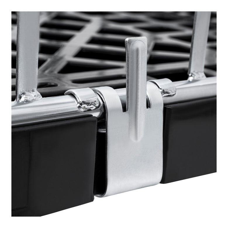 STIER roll container 3-sided lattice box lattice trolley galvanized various heights