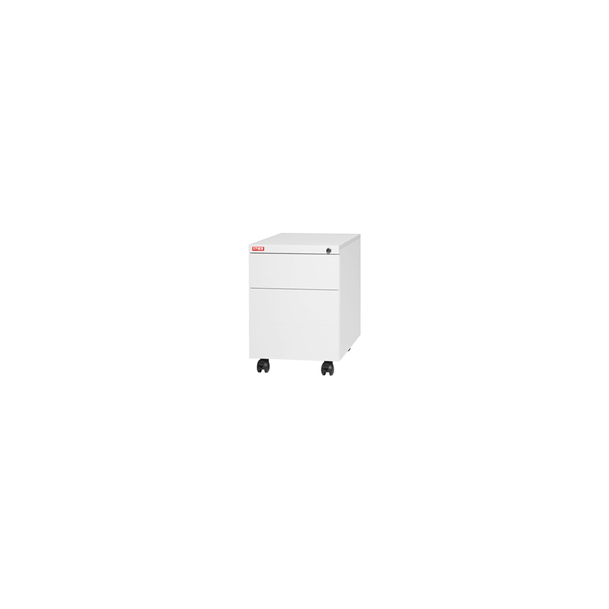 STIER mobile container with 2 drawers 550x390x790mm