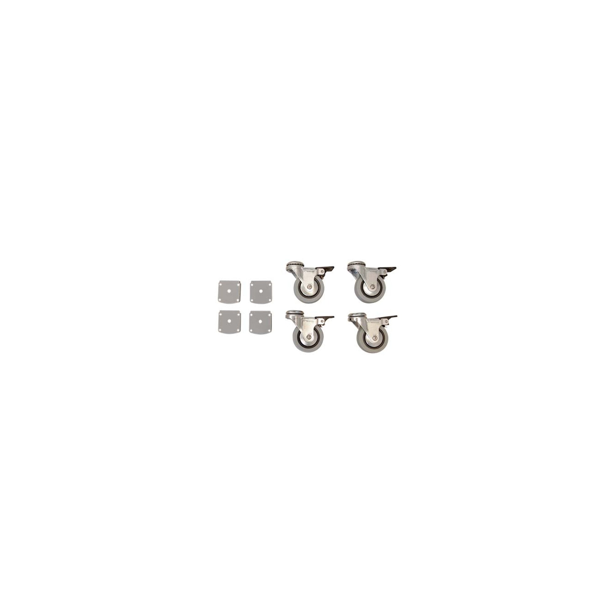 STIER castor set for electrically height-adjustable desk 501-33