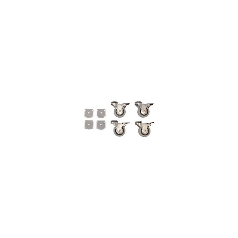 STIER castor set for electrically height-adjustable desk 501-33
