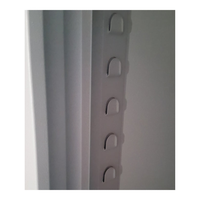 STIER sliding door wardrobe HxWxD 750x1200x420mm light grey