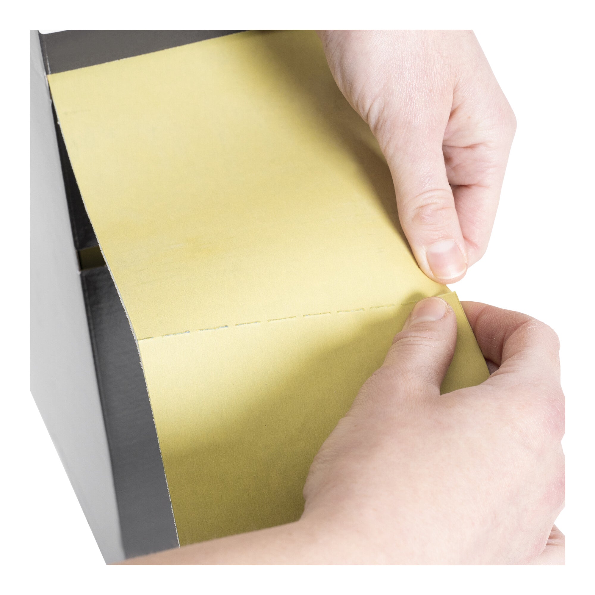 STIER Schleifpapier auf Schaumunterlage P180 115x92mm Rollenlänge: 25m Profile
