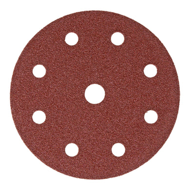STIER Schleifscheiben Holz D125 / P40 / 8-Loch 25 Stk