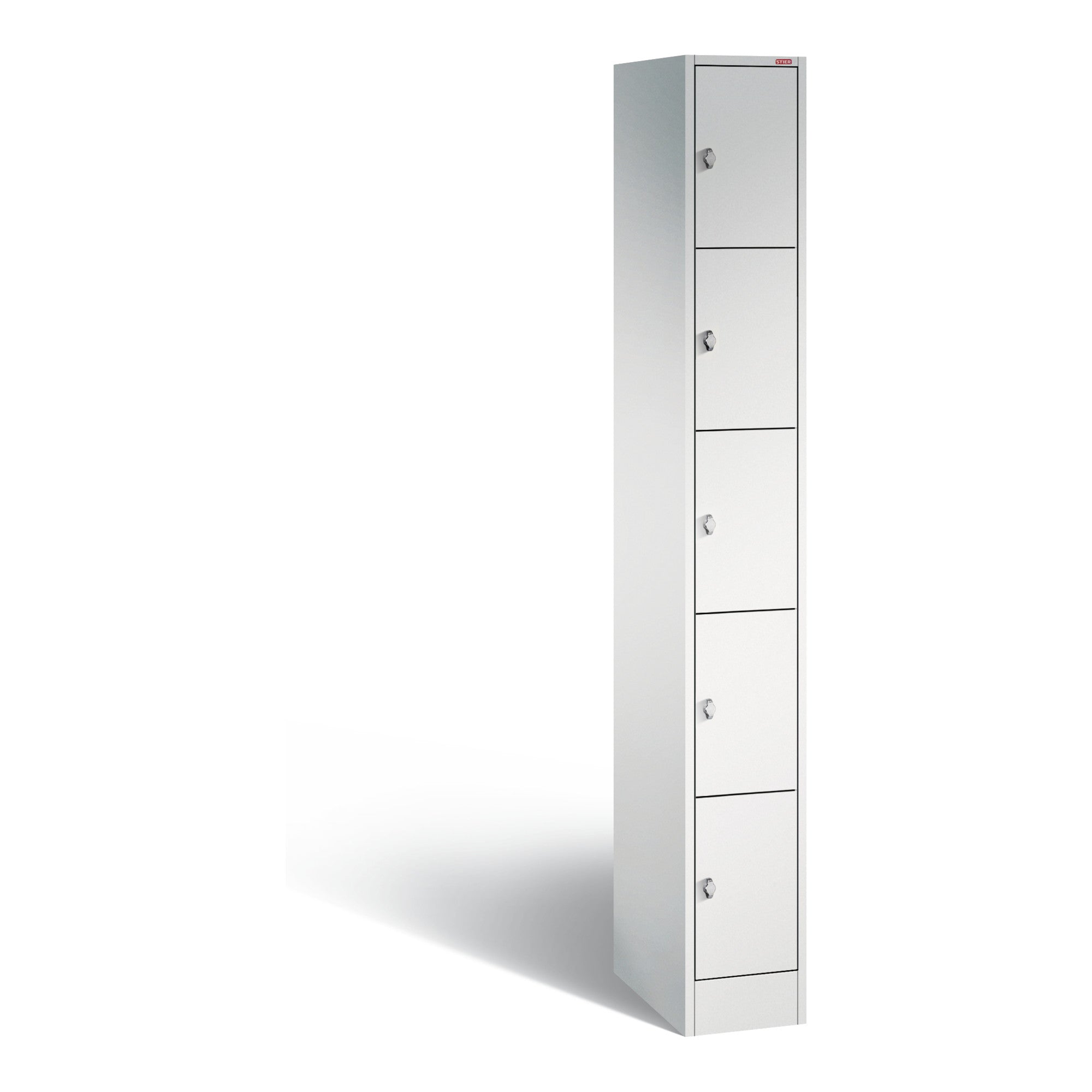 STIER locker cabinet with 5 compartments 1950x240x480mm
