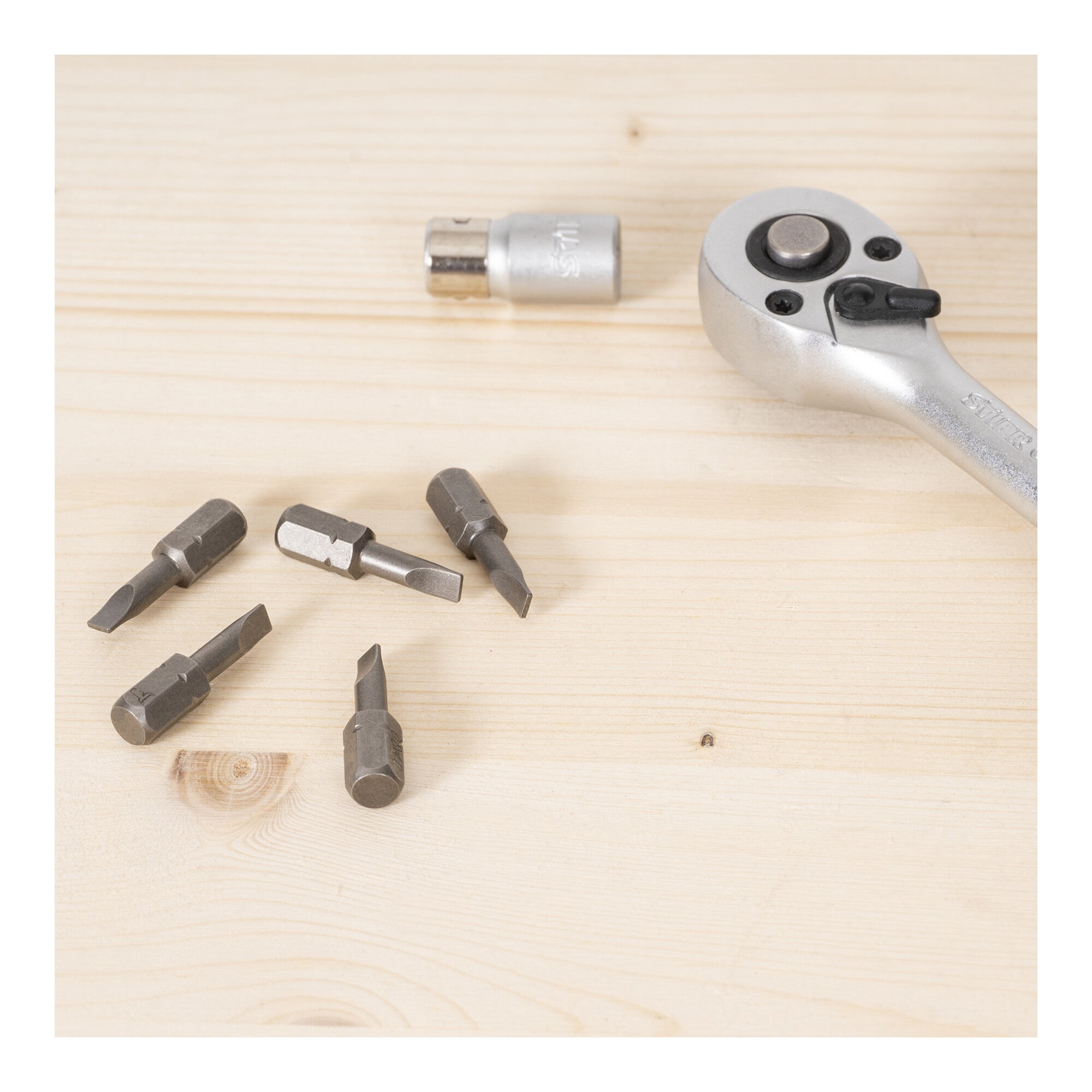 STIER Schlitz-Bit Form C 6,3 Länge 25mm 10er Pack 10 Stk diverse Größen Bit Satz