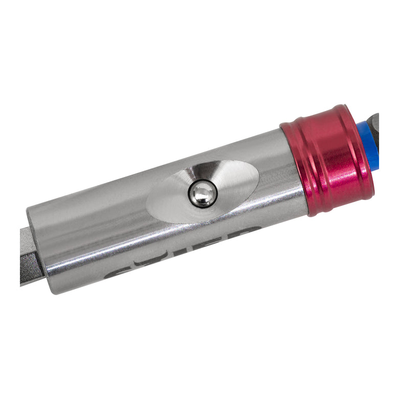 STIER quick-change bit holder 1/4'' magnetic hexagon 65 mm long one-handed