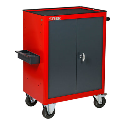 STIER cabinet trolley unequipped with 2 shelves 985x670x470 mm for workshop