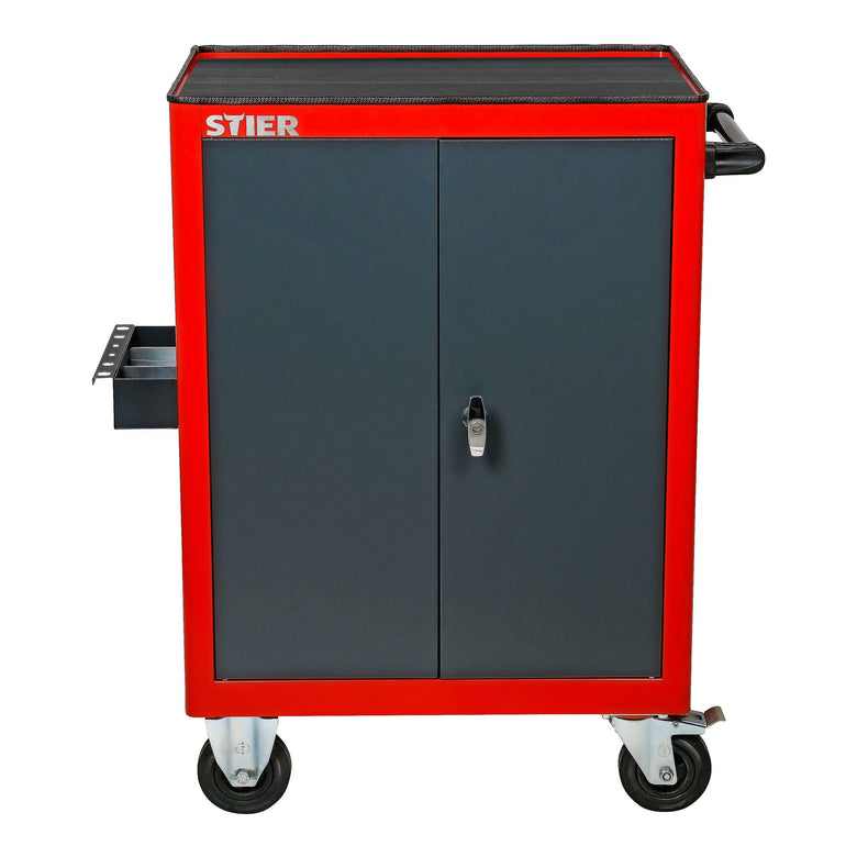 STIER cabinet trolley unequipped with 2 shelves 985x670x470 mm for workshop