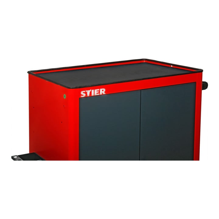 STIER cabinet trolley unequipped with 2 shelves 985x670x470 mm for workshop