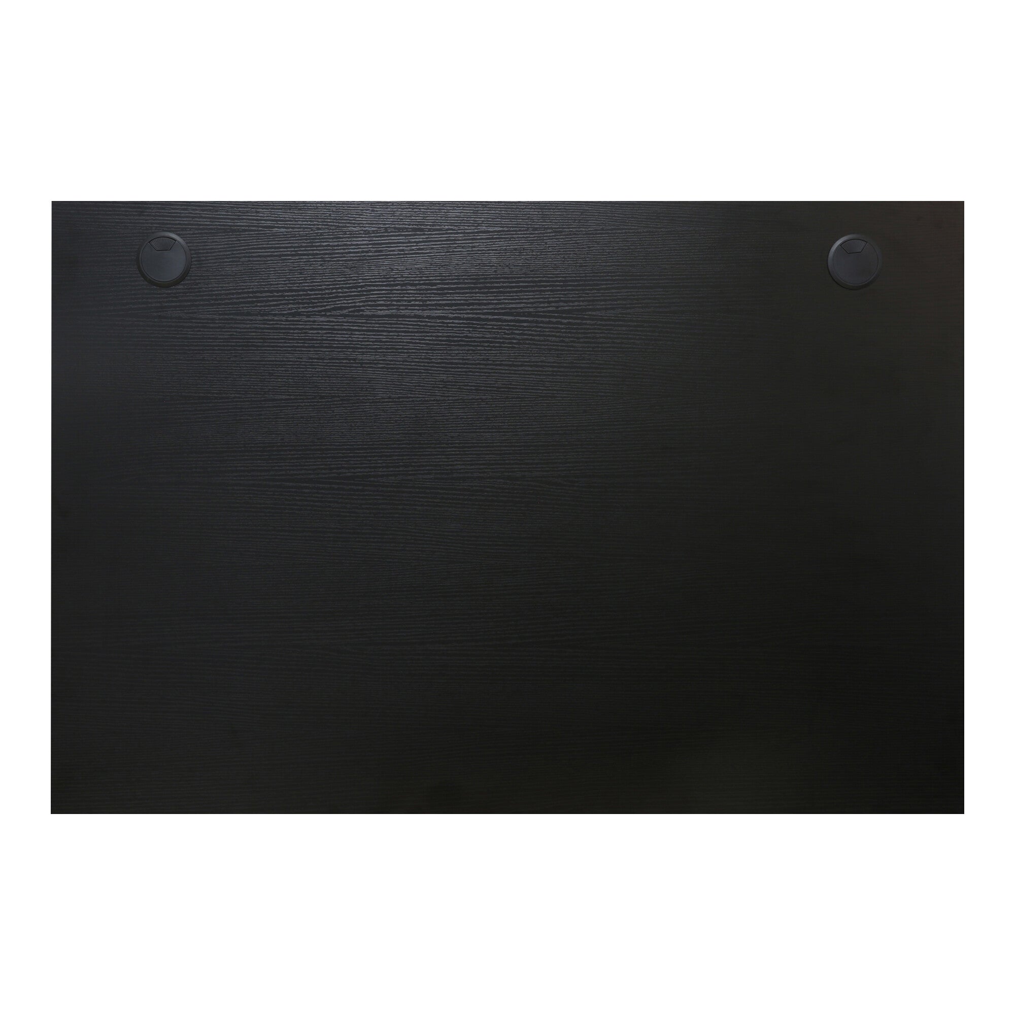 STIER Schreibtischplatte 120x80cm schwarz melaminbeschichtet tabletop 25mm dick