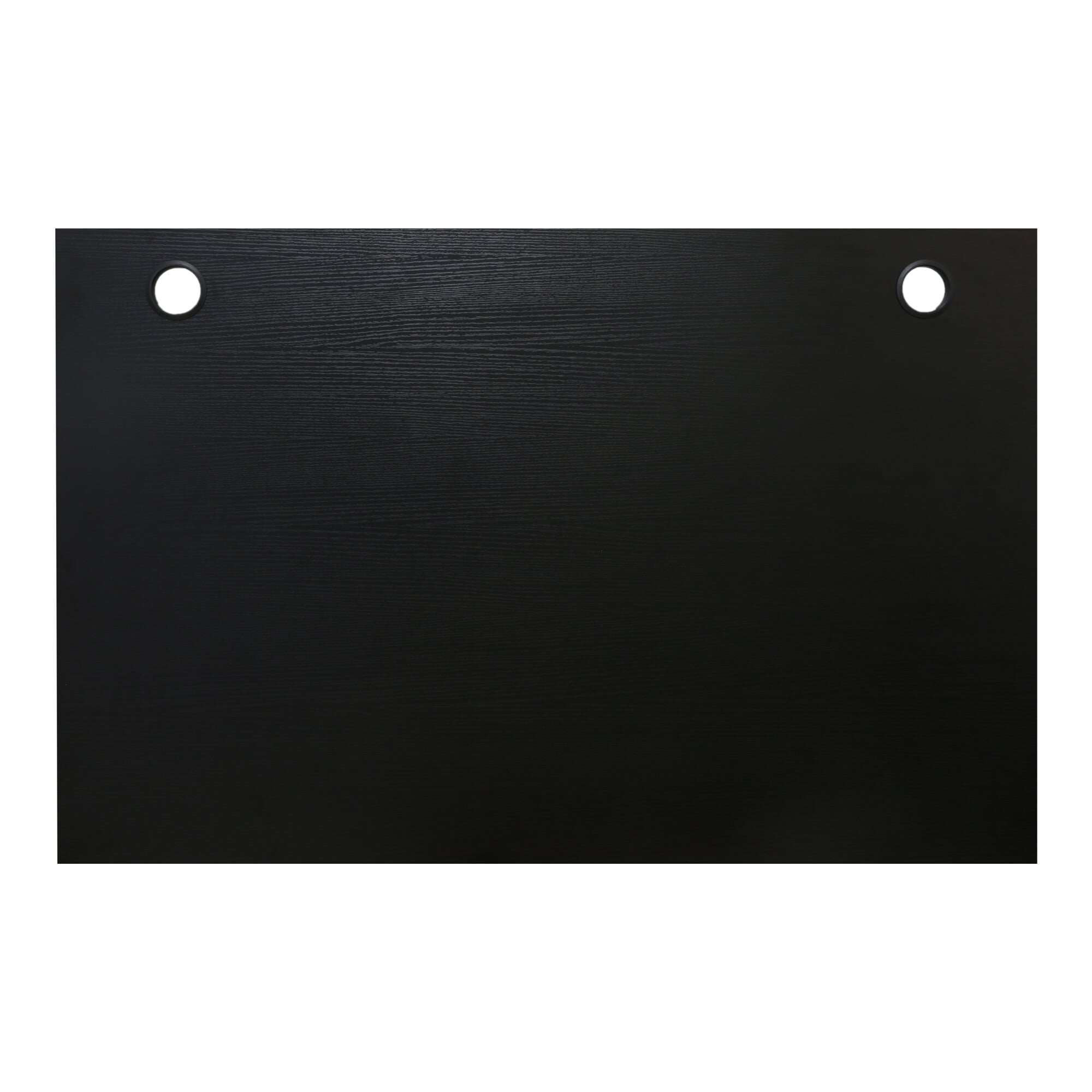 STIER desk top 140x80cm black melamine coated tabletop 25mm thick