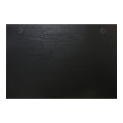 STIER Schreibtischplatte 180x80cm schwarz melaminbeschichtet tabletop 25mm dick