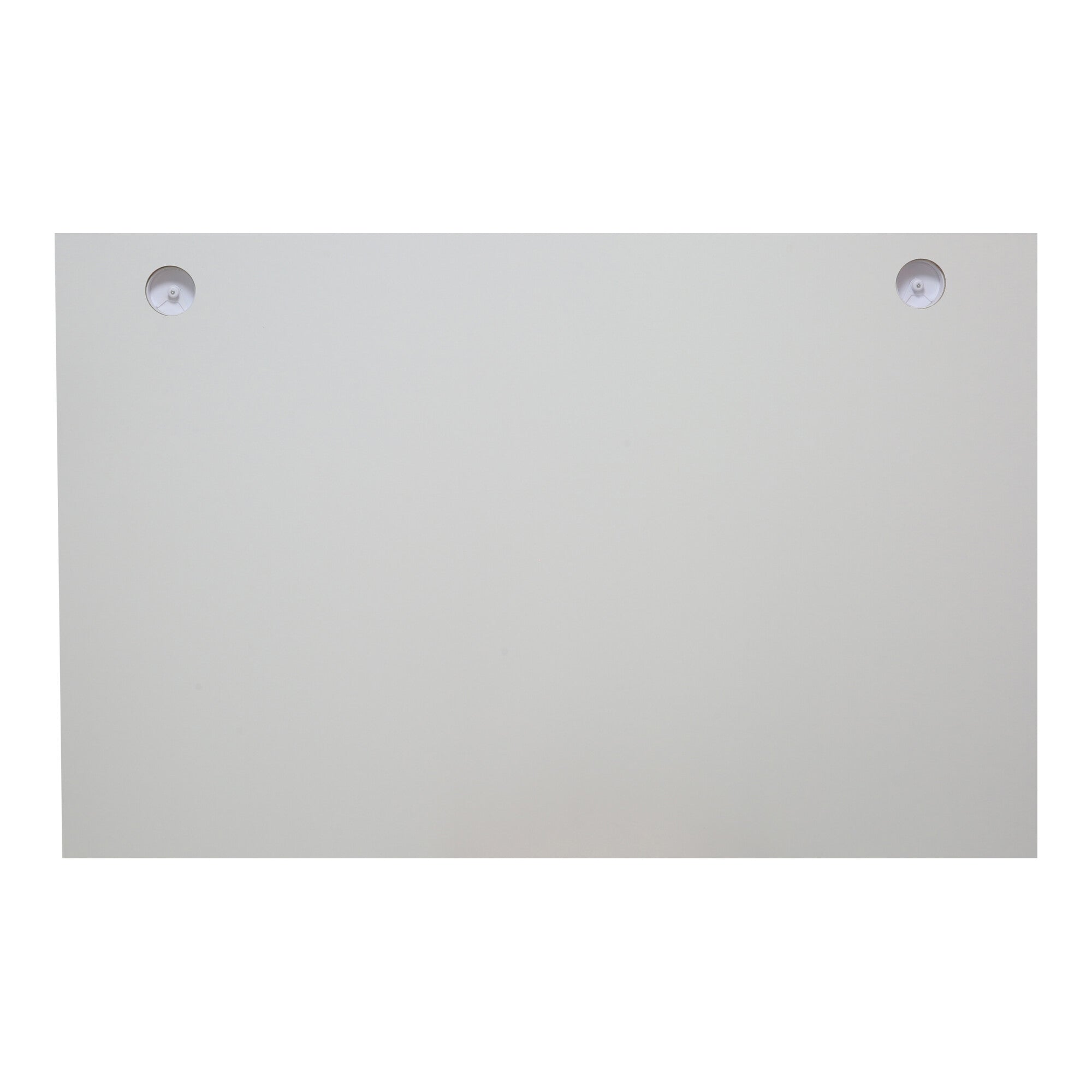 STIER desk top 180x80cm white melamine coated tabletop 25mm thick with
