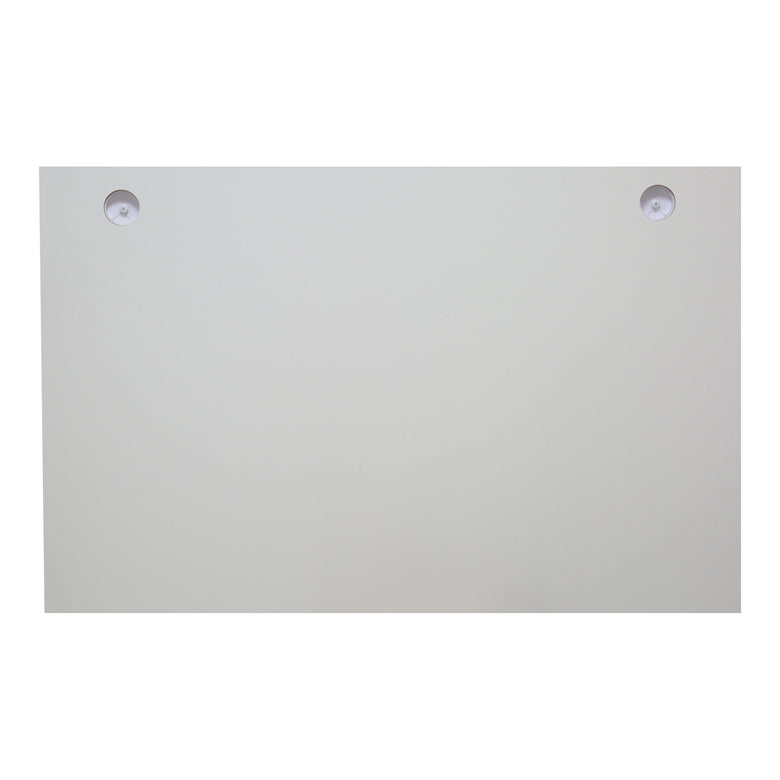 STIER desk top 180x80cm white melamine coated tabletop 25mm thick with