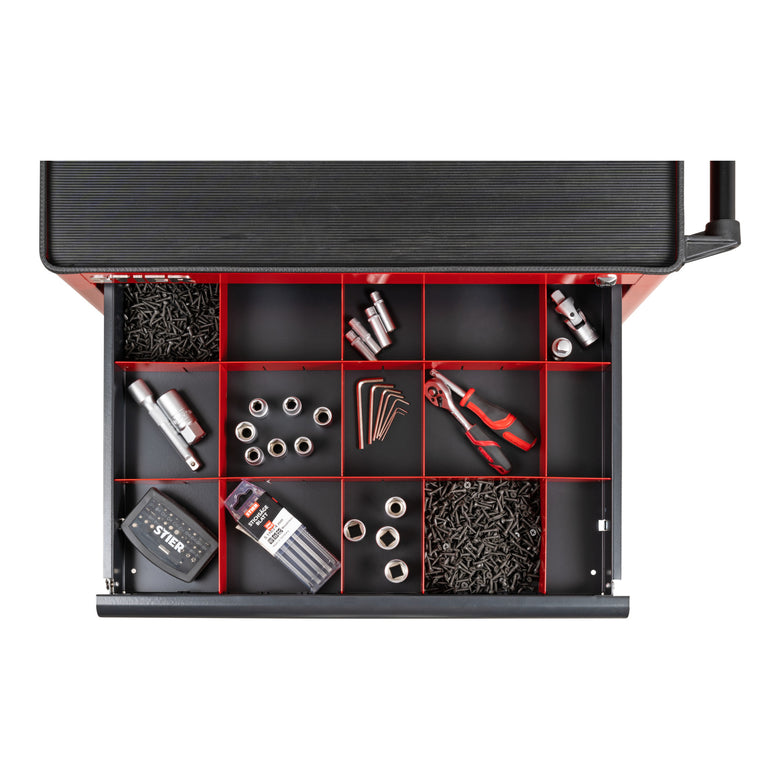 STIER drawer divider set for STIER workshop trolley