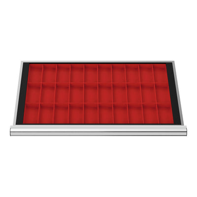 STIER drawer dividers for small parts boxes BLH 100 mm internal dimensions 800x450 mm 30