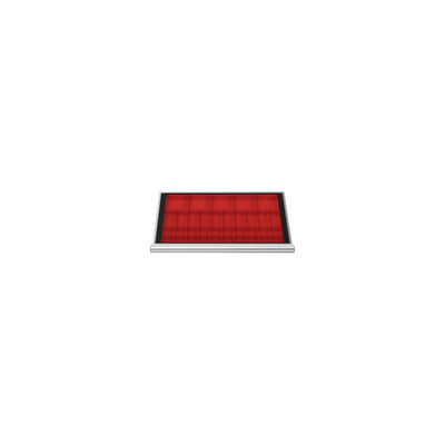 STIER drawer divider small parts boxes BLH 100 mm internal dimensions 800x450 mm 5 KTK