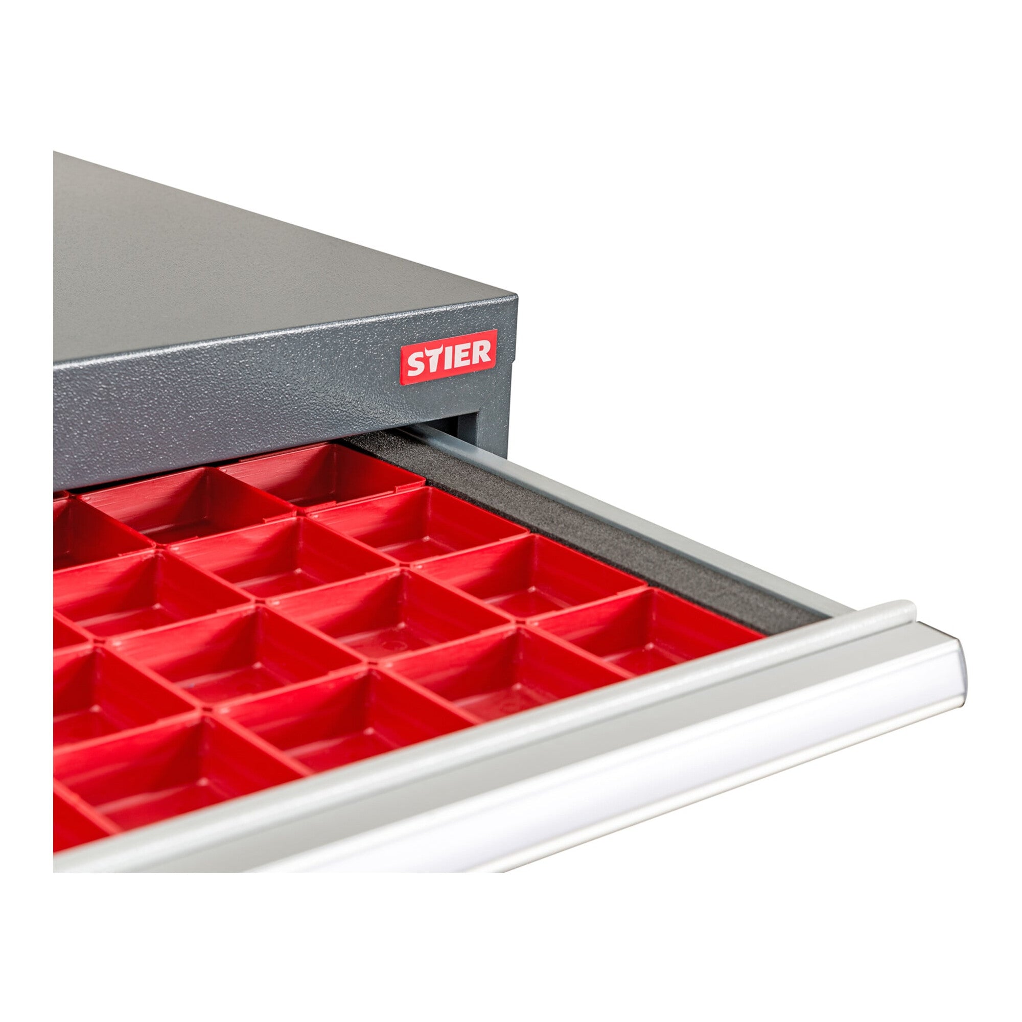STIER drawer divider small parts boxes BLH 50 mm internal dimensions 800x450 mm 5 KTK