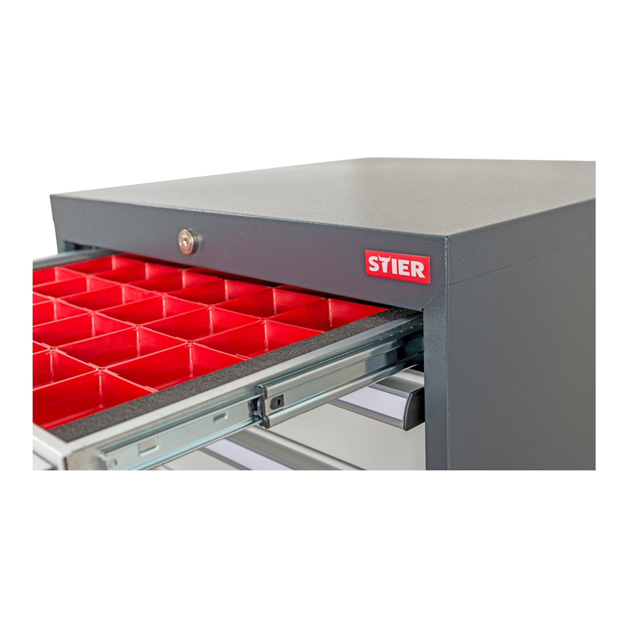 STIER drawer divider small parts boxes BLH 50 mm internal dimensions 800x450 mm 5 KTK
