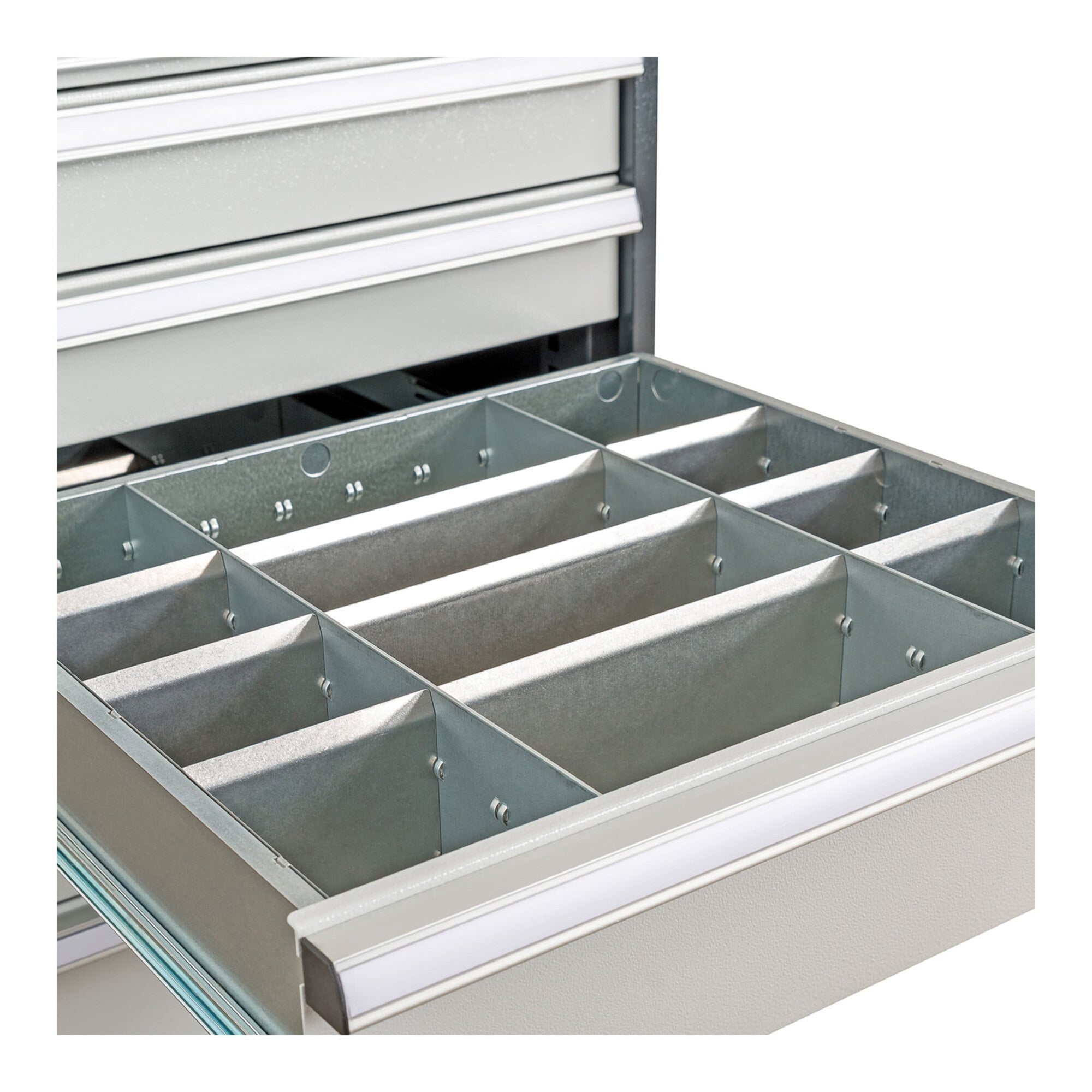 STIER Schubladeneinteilung Metalleinteilung BLH 100/125 mm Innenmaß 600x450 mm