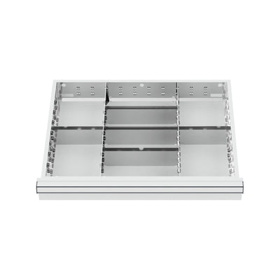 STIER drawer divider metal divider BLH 100/125 mm internal dimensions 600x450 mm 8