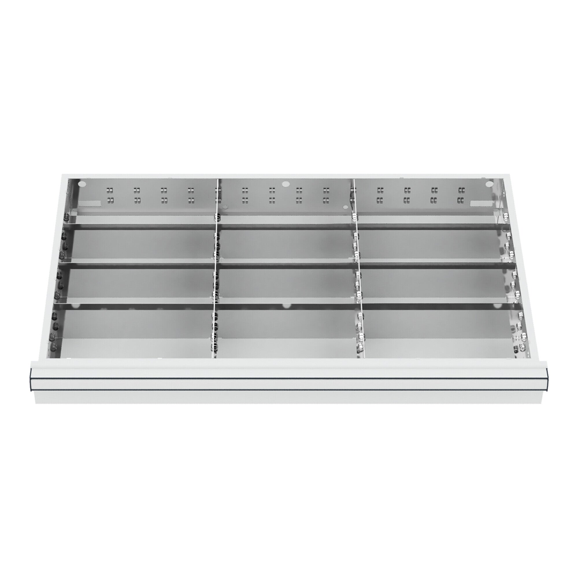 STIER Schubladeneinteilung Metalleinteilung BLH 100/125 mm Innenmaß 800x450 mm