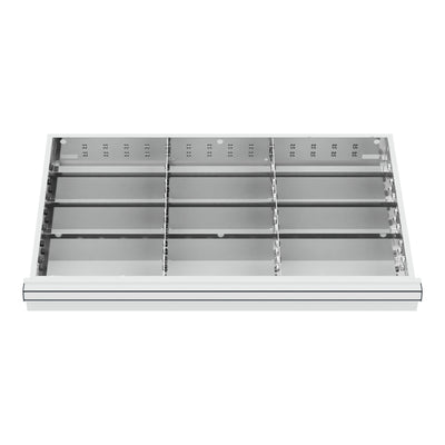 STIER drawer divider metal divider BLH 100/125 mm internal dimensions 800x450 mm