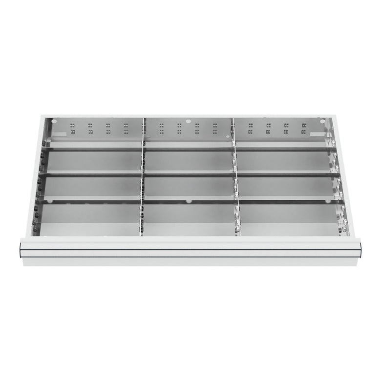 STIER Schubladeneinteilung Metalleinteilung BLH 100/125 mm Innenmaß 800x450 mm