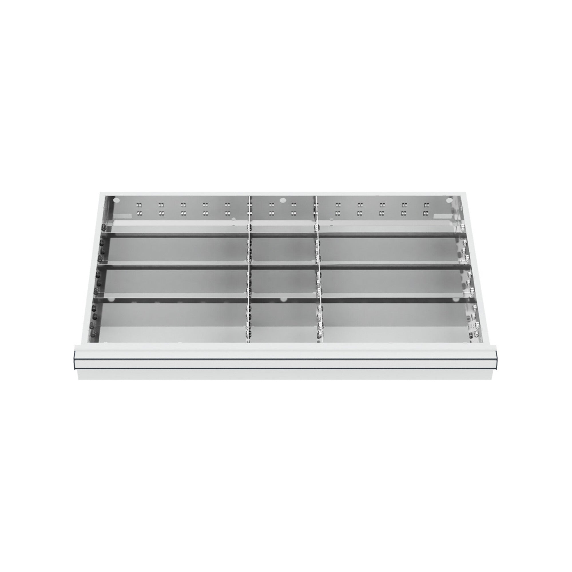 STIER Schubladeneinteilung Metalleinteilung BLH 100/125 mm Innenmaß 800x450 mm
