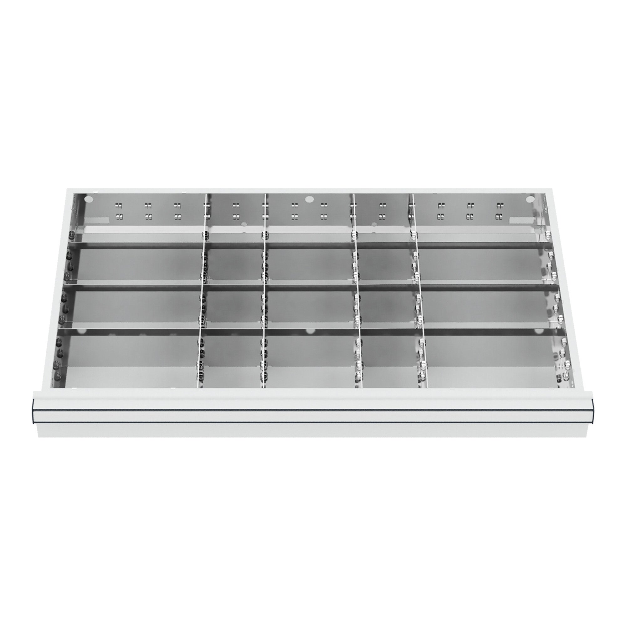STIER Schubladeneinteilung Metalleinteilung BLH 100/125 mm Innenmaß 800x450 mm