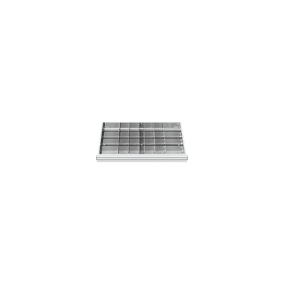 STIER Schubladeneinteilung Metalleinteilung BLH 100/125 mm Innenmaß 800x450 mm