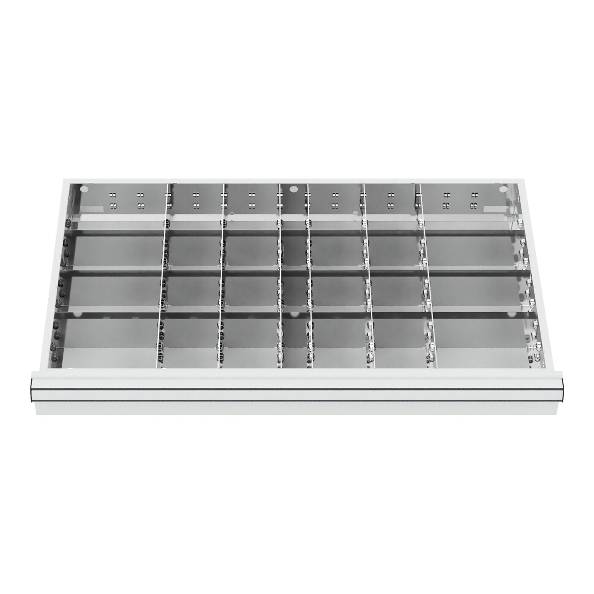 STIER Schubladeneinteilung Metalleinteilung BLH 100/125 mm Innenmaß 800x450 mm