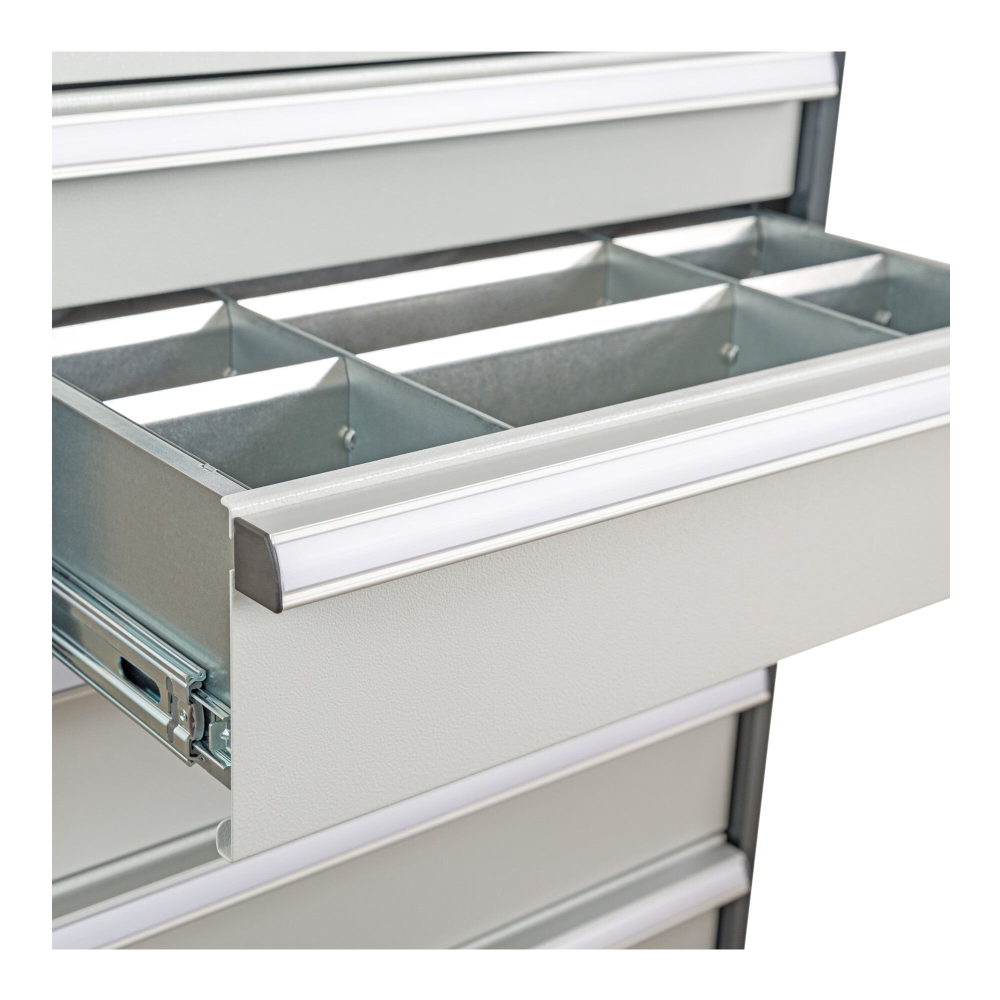 STIER Schubladeneinteilung Metalleinteilung BLH 100/125 mm Innenmaß 800x450 mm