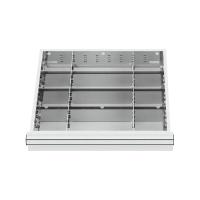 STIER drawer divider metal divider BLH 150/175 mm internal dimensions 500x450 mm