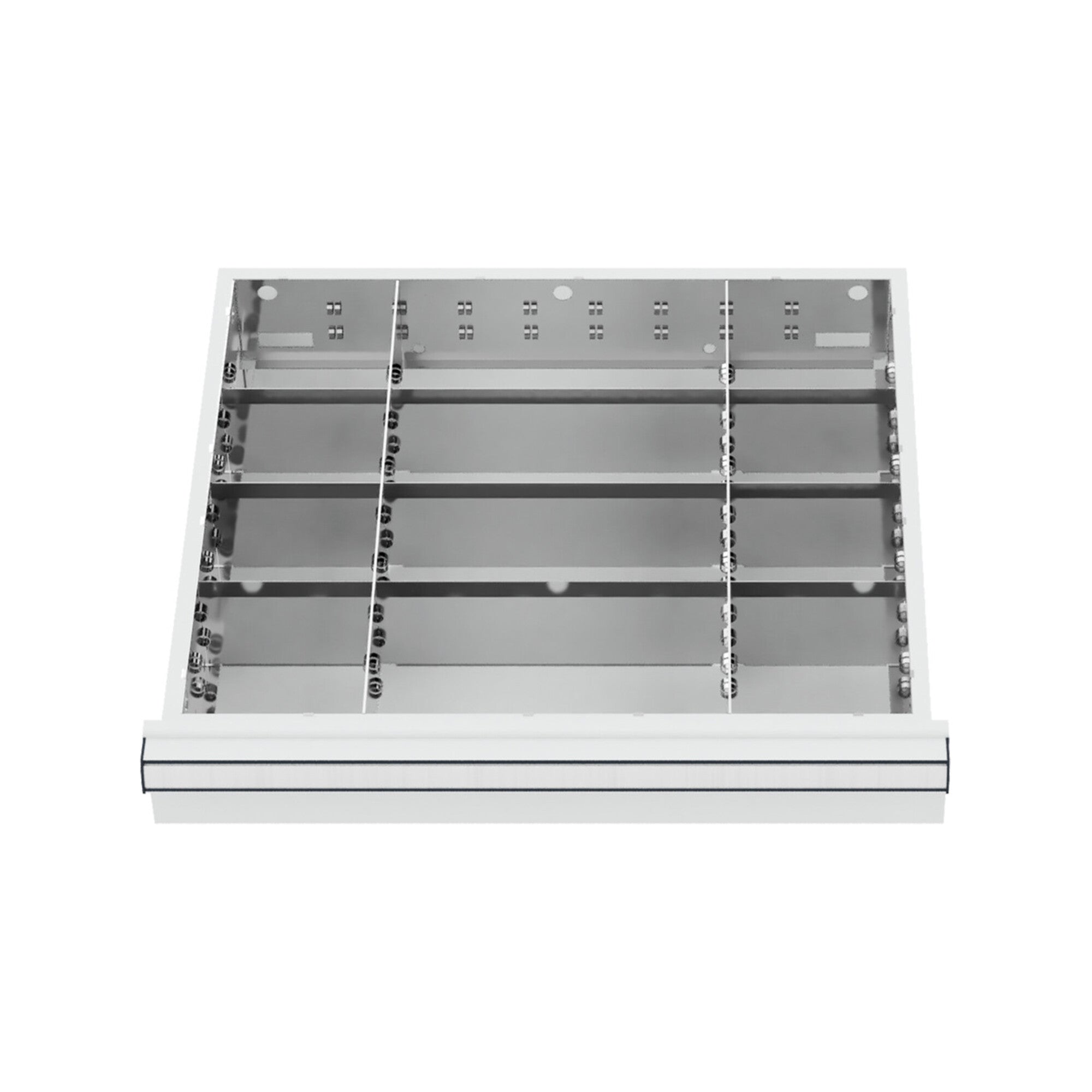 STIER Schubladeneinteilung Metalleinteilung BLH 150/175 mm Innenmaß 500x450 mm