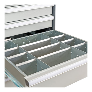 STIER drawer divider metal divider BLH 150/175 mm internal dimensions 500x450 mm