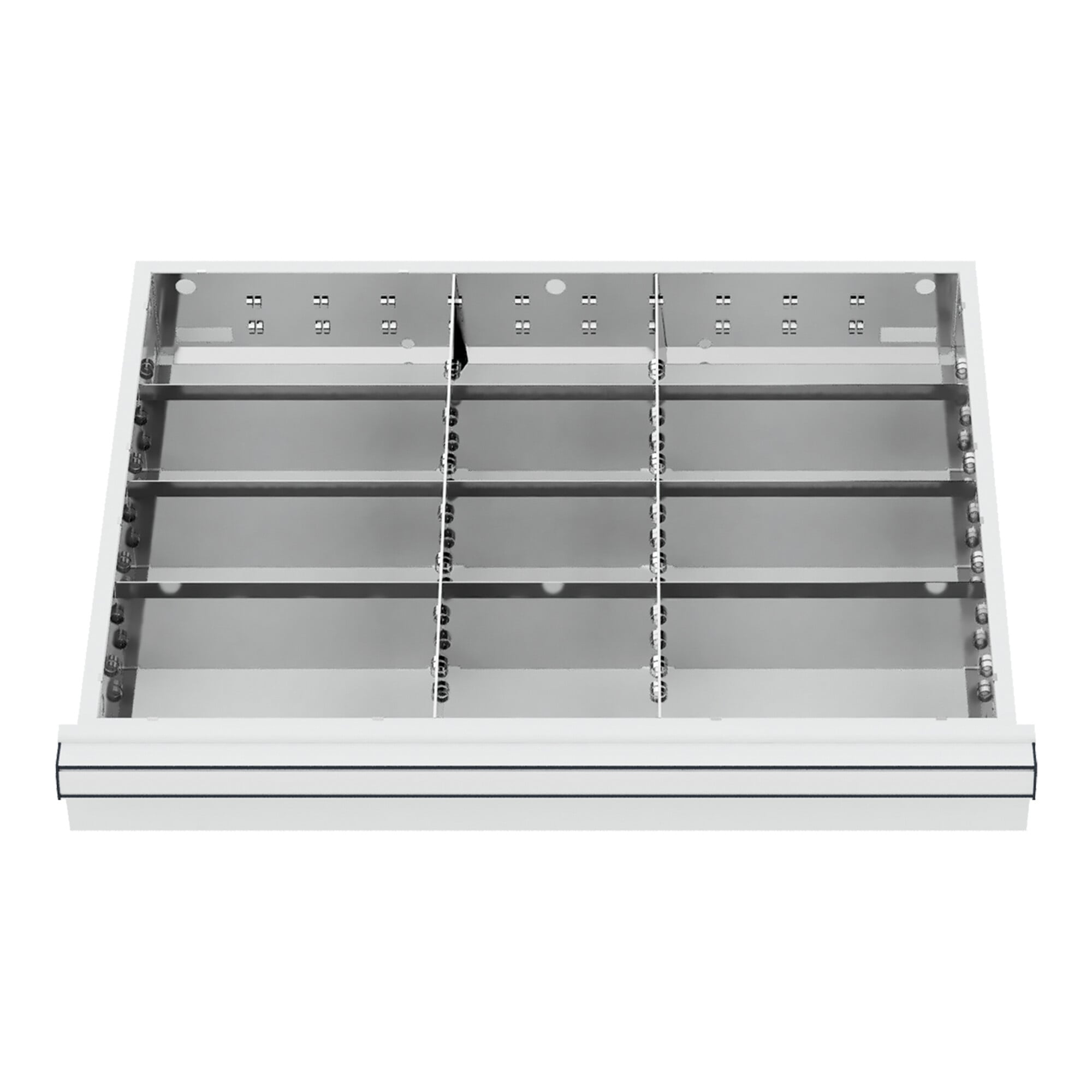 STIER Schubladeneinteilung Metalleinteilung BLH 150/175 mm Innenmaß 600x450 mm