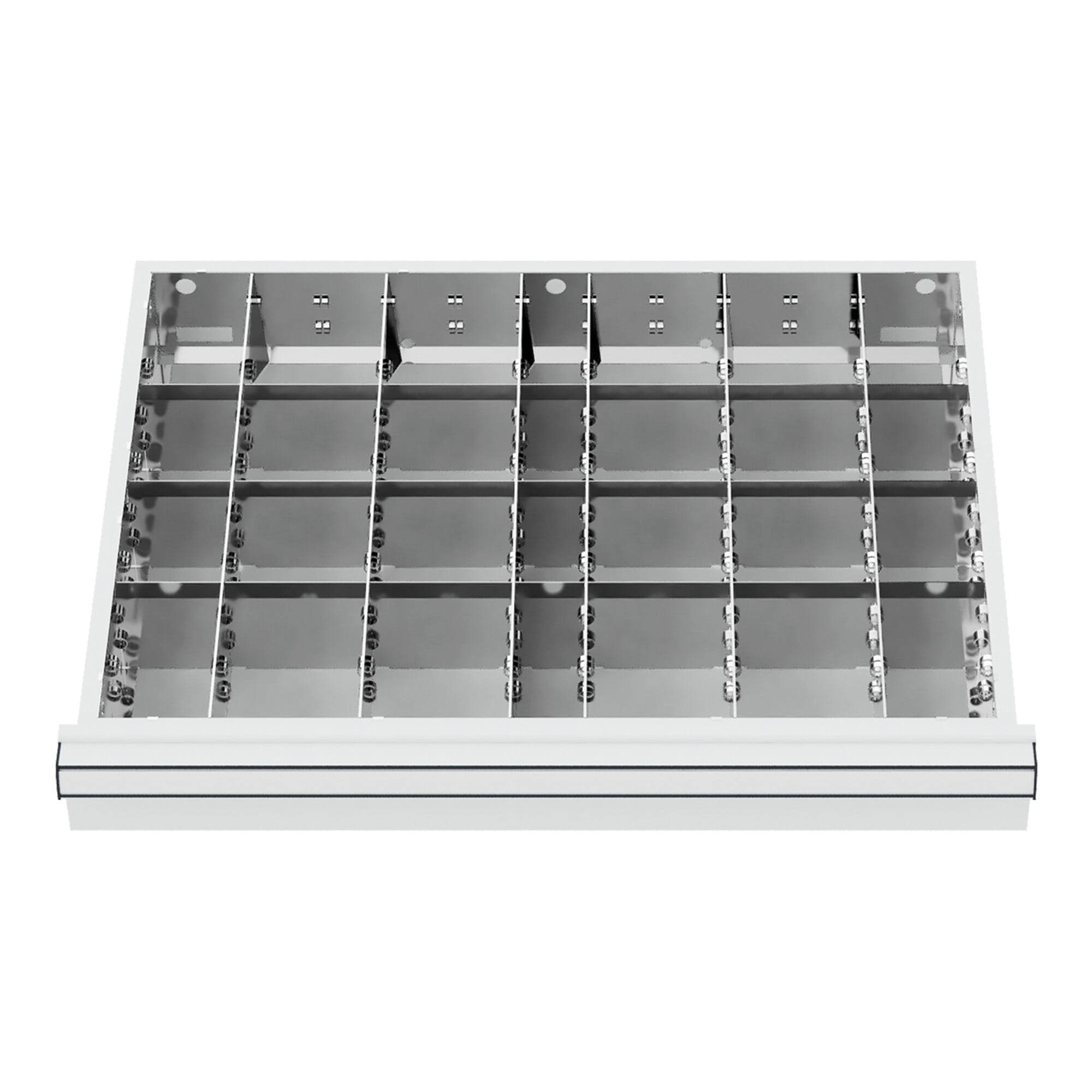 STIER Schubladeneinteilung Metalleinteilung BLH 150/175 mm Innenmaß 600x450 mm
