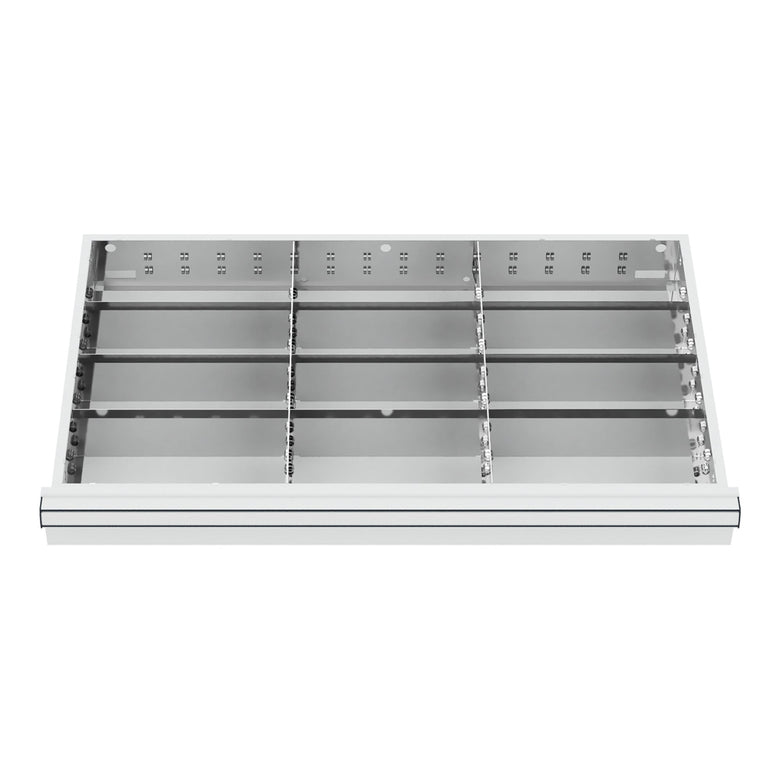 STIER Schubladeneinteilung Metalleinteilung BLH 150/175 mm Innenmaß 800x450 mm