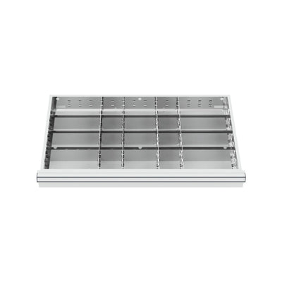 STIER Schubladeneinteilung Metalleinteilung BLH 150/175 mm Innenmaß 800x450 mm