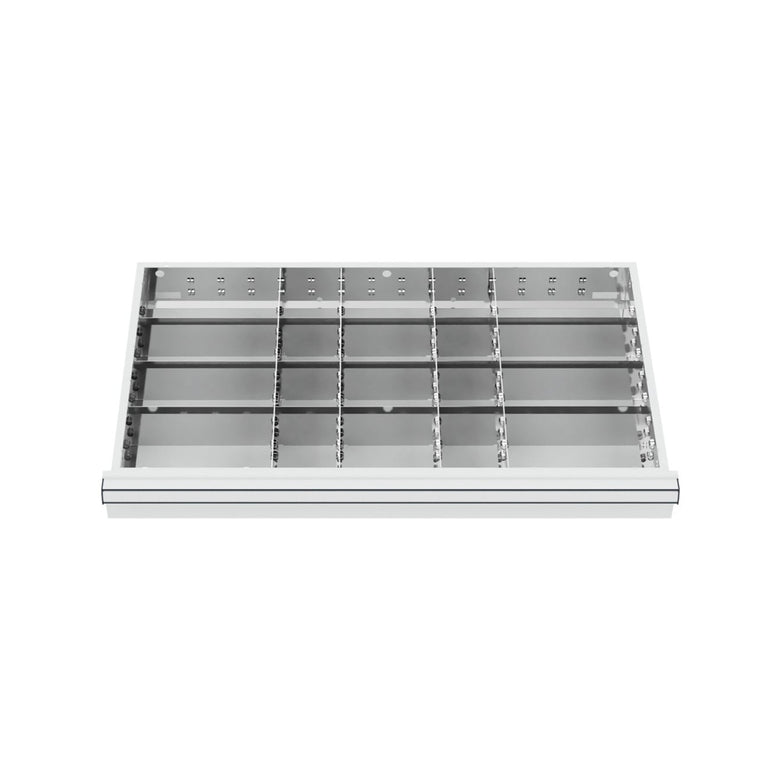 STIER Schubladeneinteilung Metalleinteilung BLH 150/175 mm Innenmaß 800x450 mm