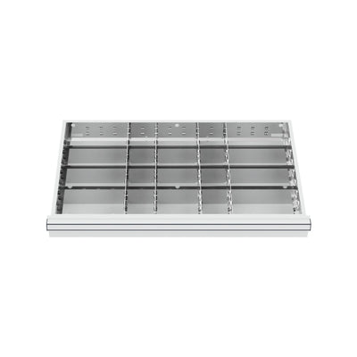 STIER Schubladeneinteilung Metalleinteilung BLH 150/175 mm Innenmaß 800x450 mm