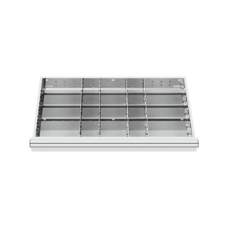 STIER Schubladeneinteilung Metalleinteilung BLH 150/175 mm Innenmaß 800x450 mm
